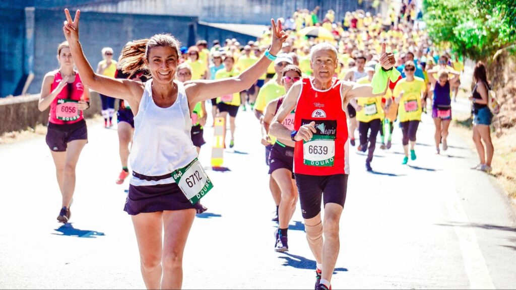 runners in a marathon