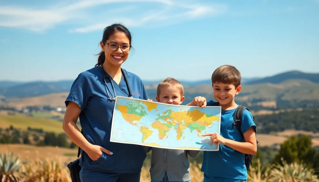 travel nursing with kids